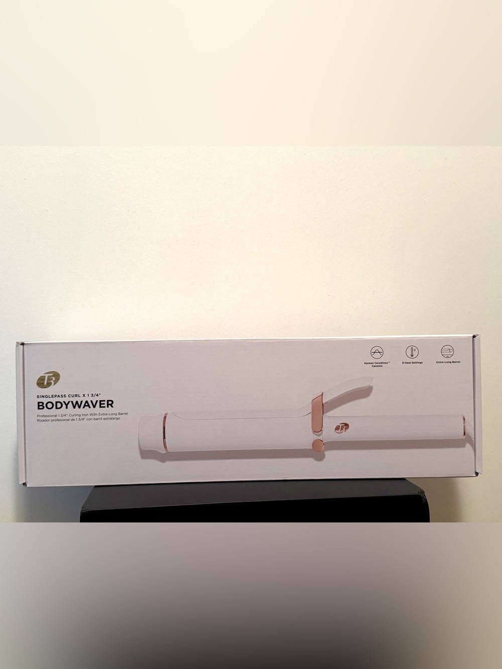 T3 SINGLEPASS CURL X 1 3/4"
BODYWAVER Curling Iron Extra Long Barrel NEW